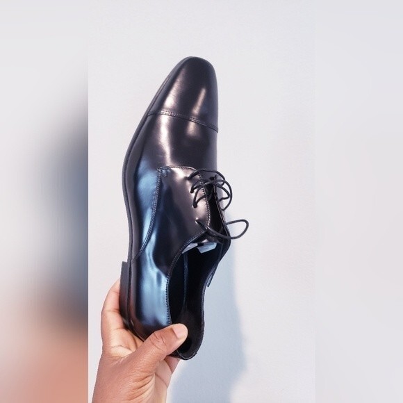 New in Box The Rail Men’s Oxford Derby Dress Shoe Size 47 - Picture 1 of 10